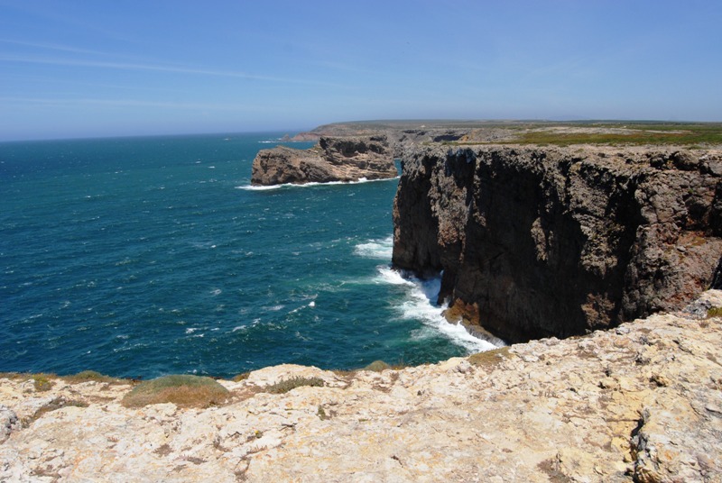 Les falaises du cap Saint Vincent 