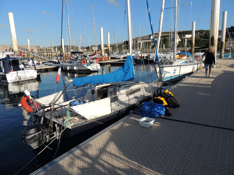 Soleil Noir s'est éclipsé à Port Dielette